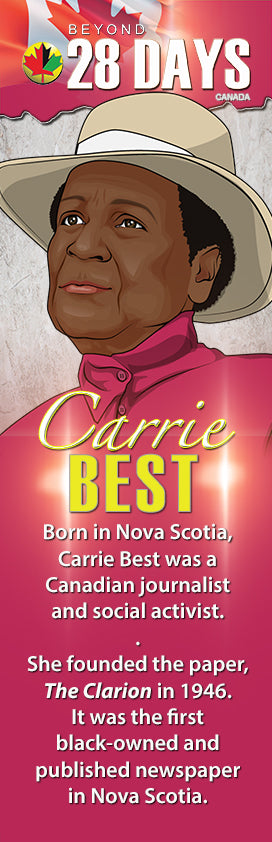 Beyond 28 Day (Canada): Carrie Best - The LEGACY Collexion