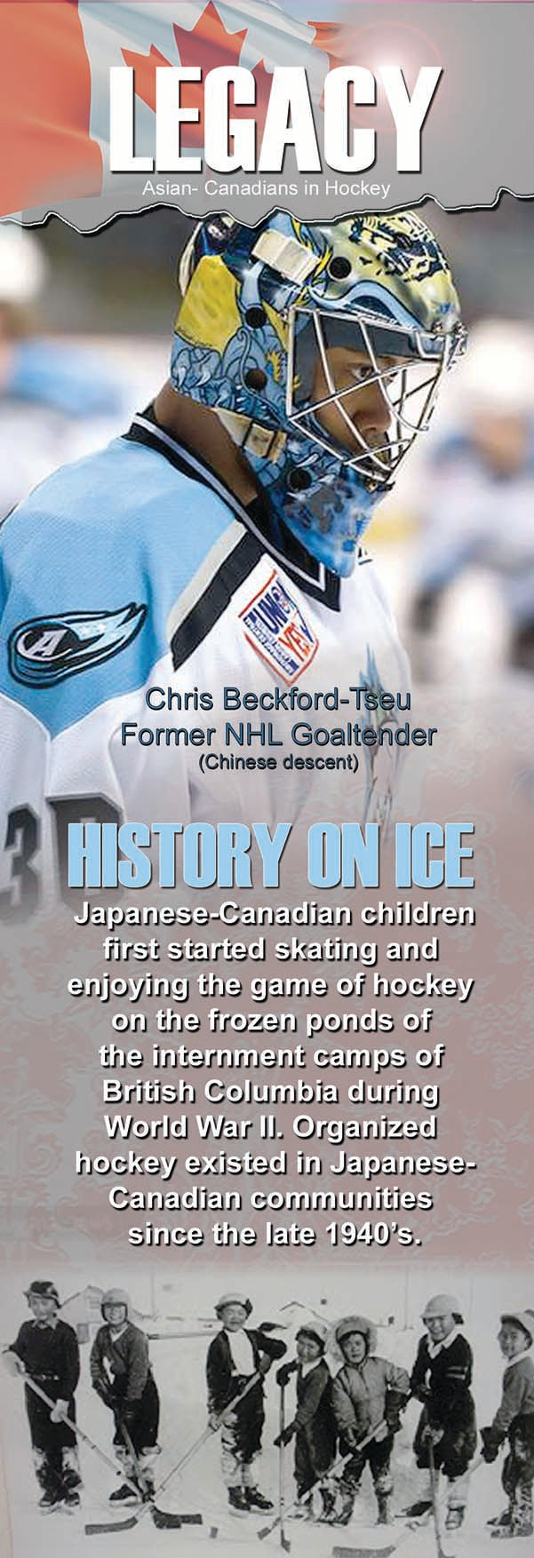 Asian-Canadians in hockey - The LEGACY Collexion