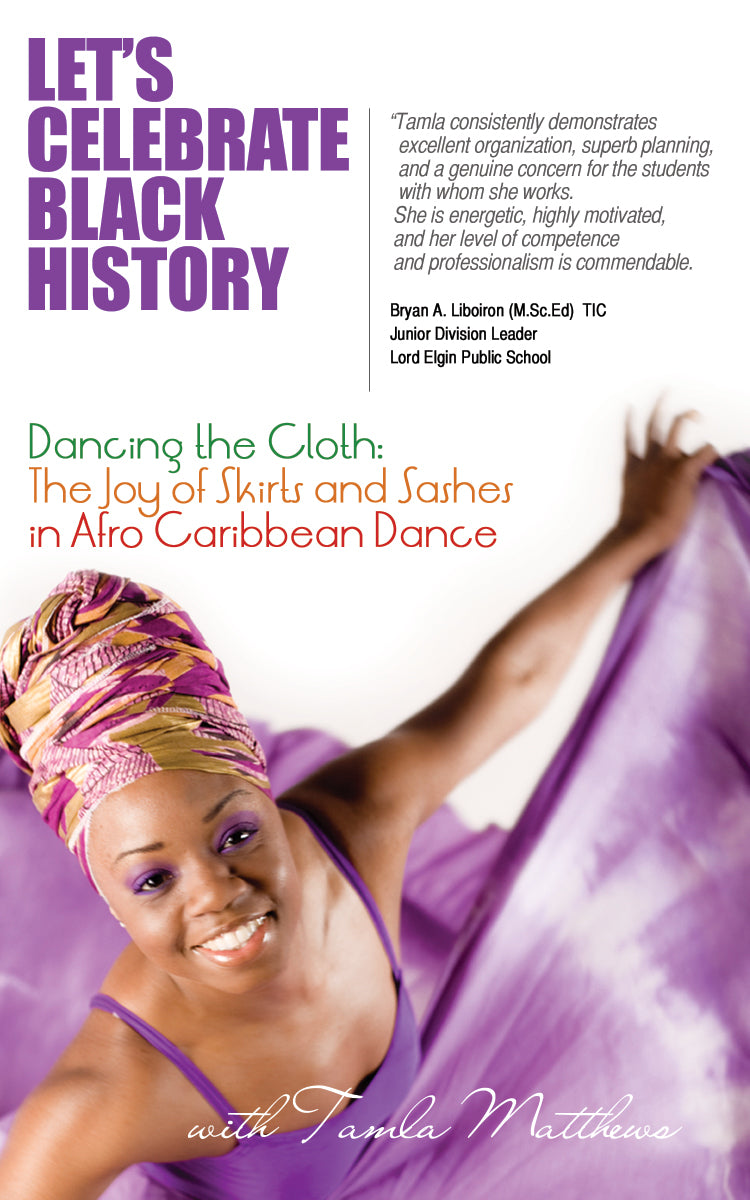 “An educational poster, ideal for Black History Month featuring Shauntay Grant, Sharon Shelton, Tamla Matthews, Selwyn Jacobs, and Fitzroy Gordon created by African-Canadian artist Robert Small.”