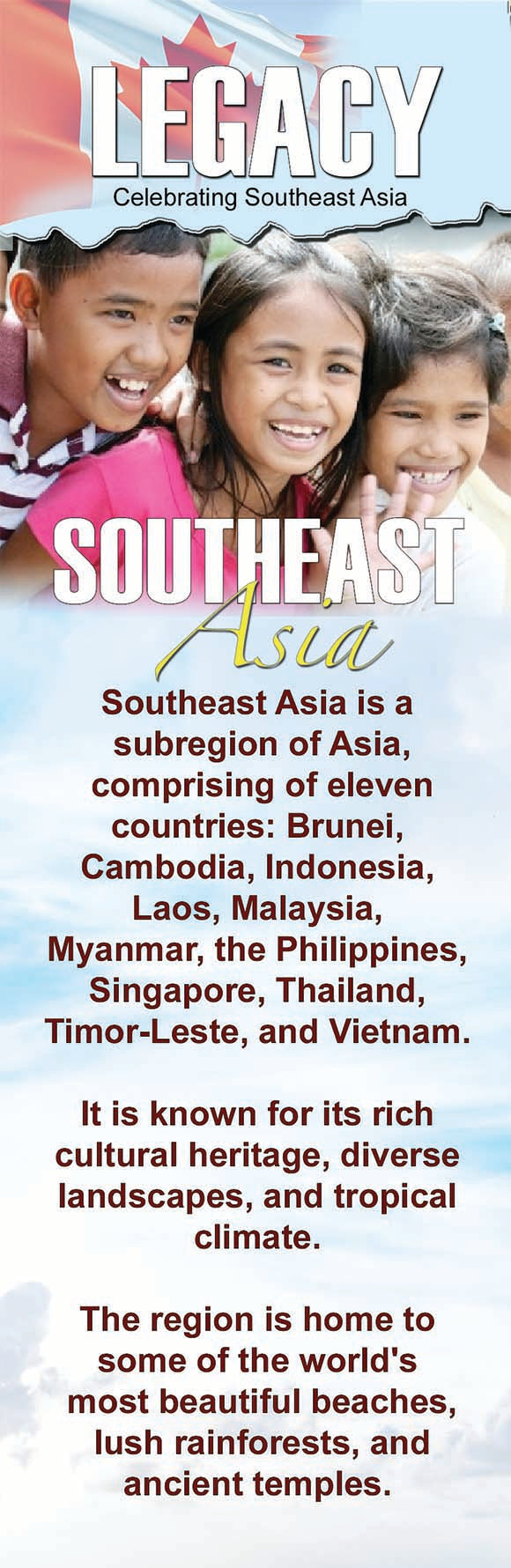 Celebrating South East Asia - The LEGACY Collexion