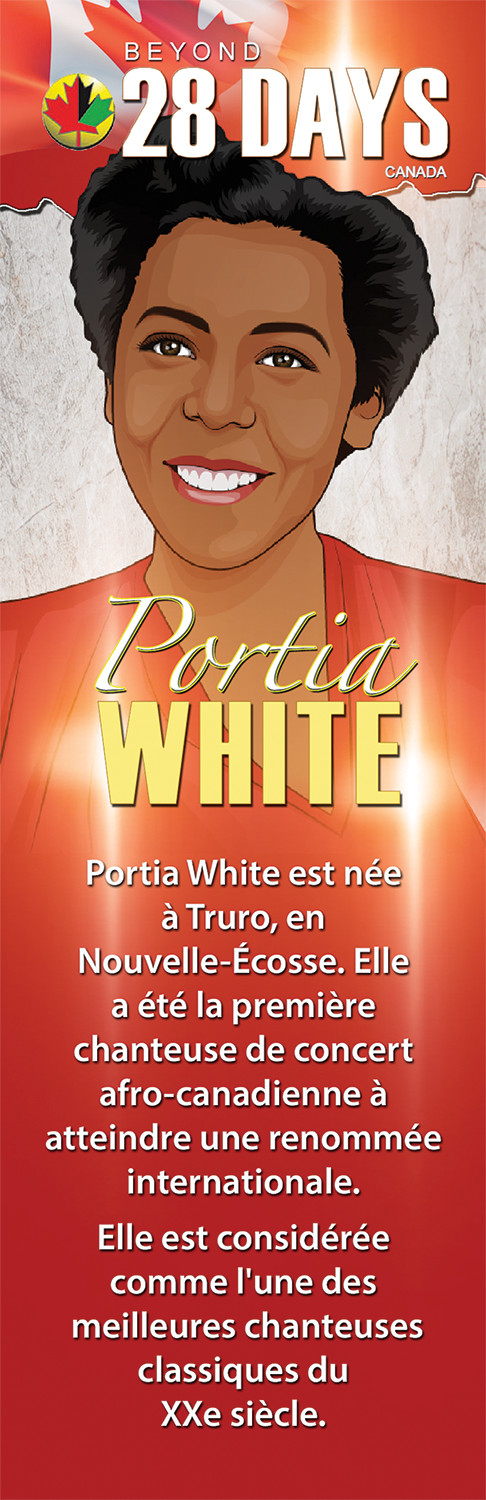 Beyond 28 Day (Canada): Portia White (Singer) - The LEGACY Collexion