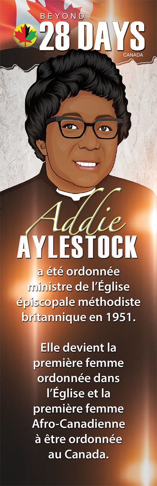 Beyond 28 Day (Canada): Addie Aylestock (1st ordained Minister) - The LEGACY Collexion
