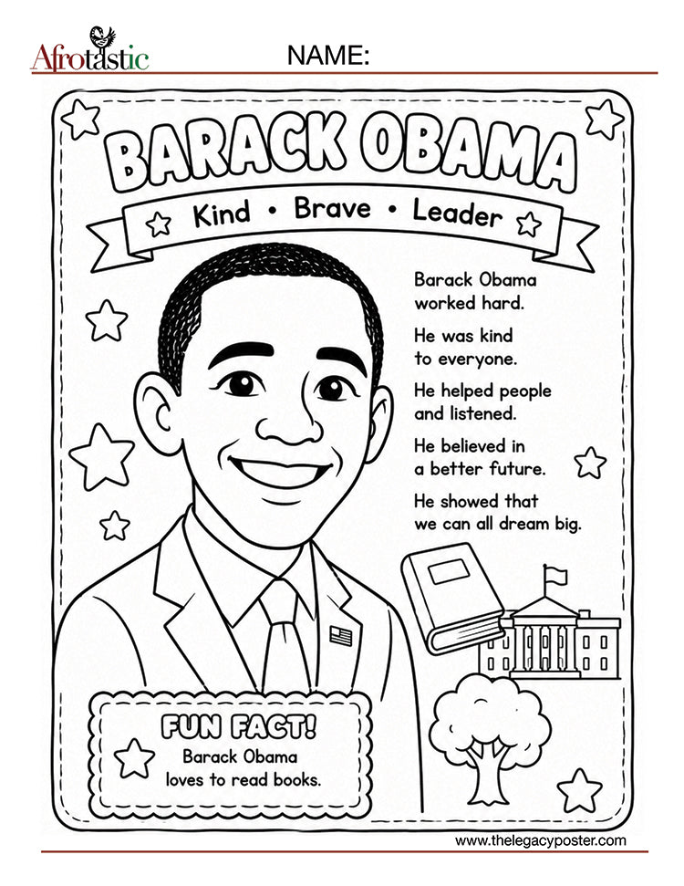 Afrotastic: Black American History Coloring Book