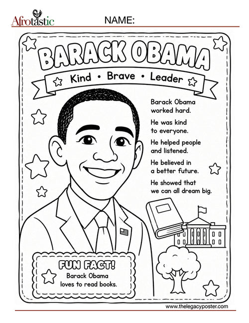 Afrotastic: Black American History Coloring Book