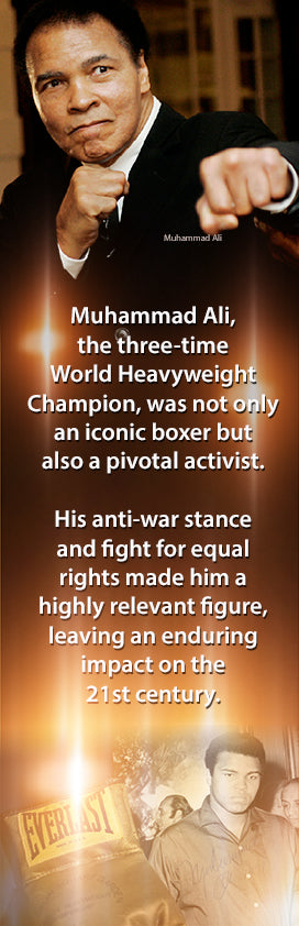 Beyond 28 Days!: Muhammad Ali (Activist, boxer) - The LEGACY Collexion