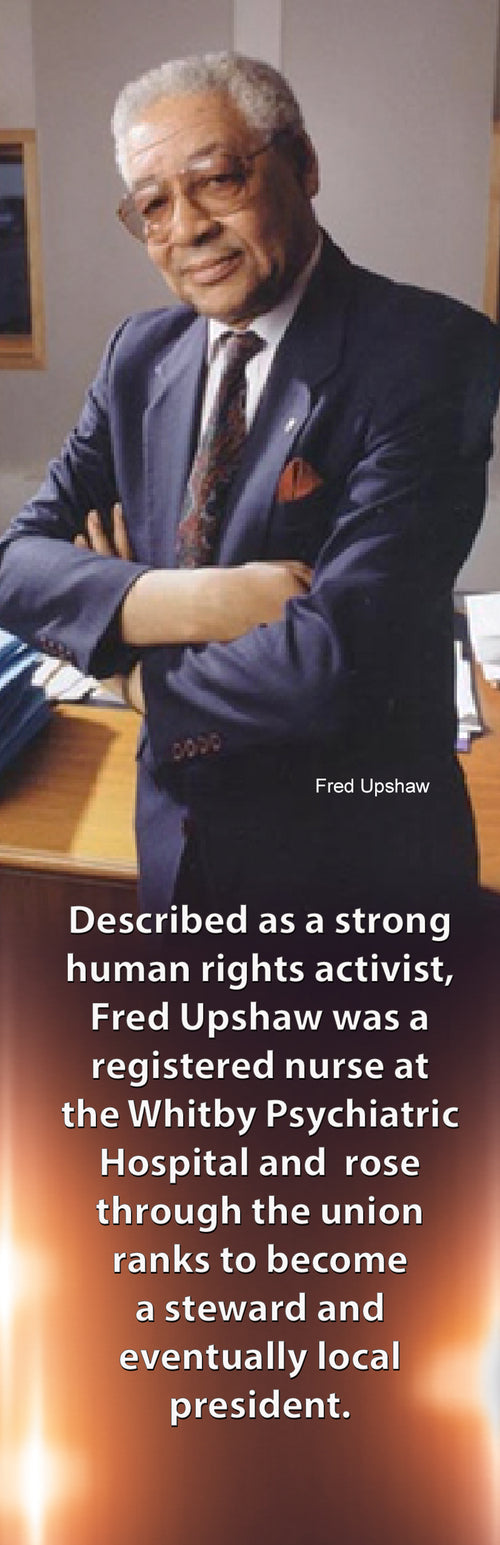 Beyond 28 Day (Canada): Fred Upshaw (Union leader) - The LEGACY Collexion