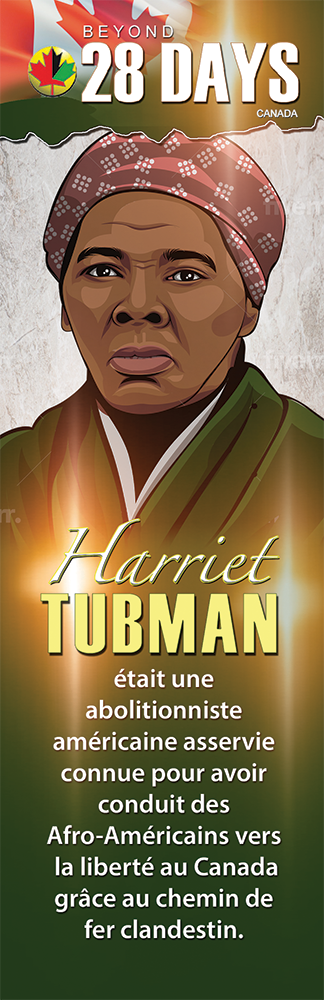 Cartes éducatives Harriet Tubman – Chemin de fer clandestin | Questions scolaires | Alignées au curriculum de l’Ontario