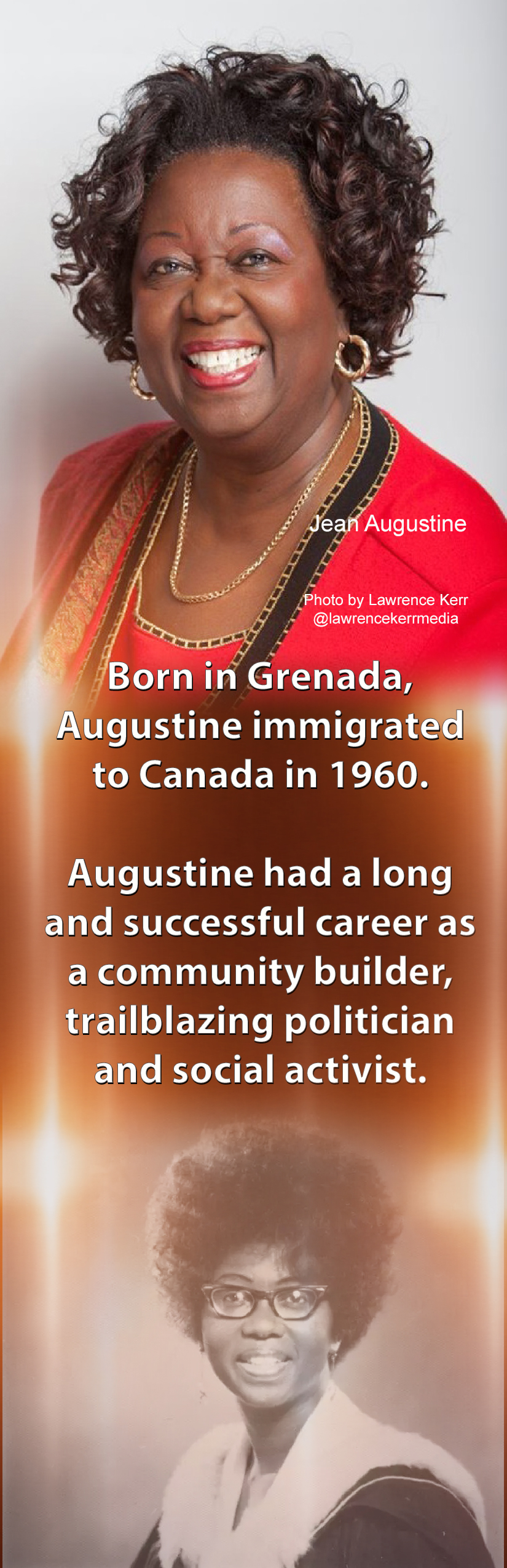 Beyond 28 Day (Canada): Jean Augustine (Politician)