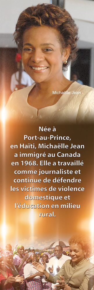 Cartes éducatives Michaëlle Jean – Leadership & Histoire canadienne | Questions pour tous les niveaux