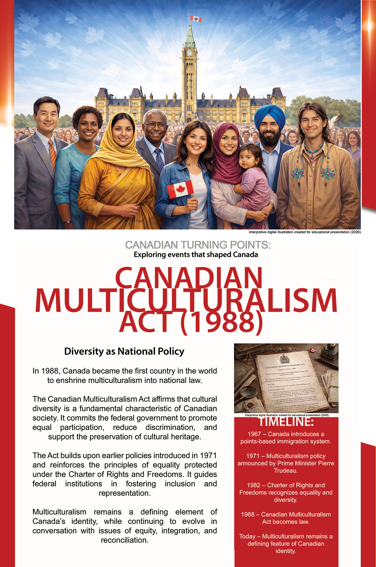 The Canadian Multiculturalism Act (1988) - The LEGACY Collexion
