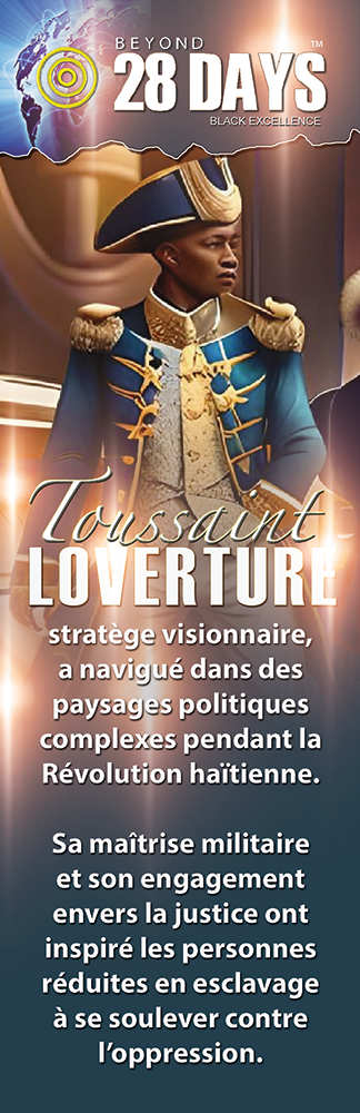 Cartes éducatives Toussaint Louverture – Révolution haïtienne | Questions pour élèves | Alignées au curriculum Ontario - The LEGACY Collexion