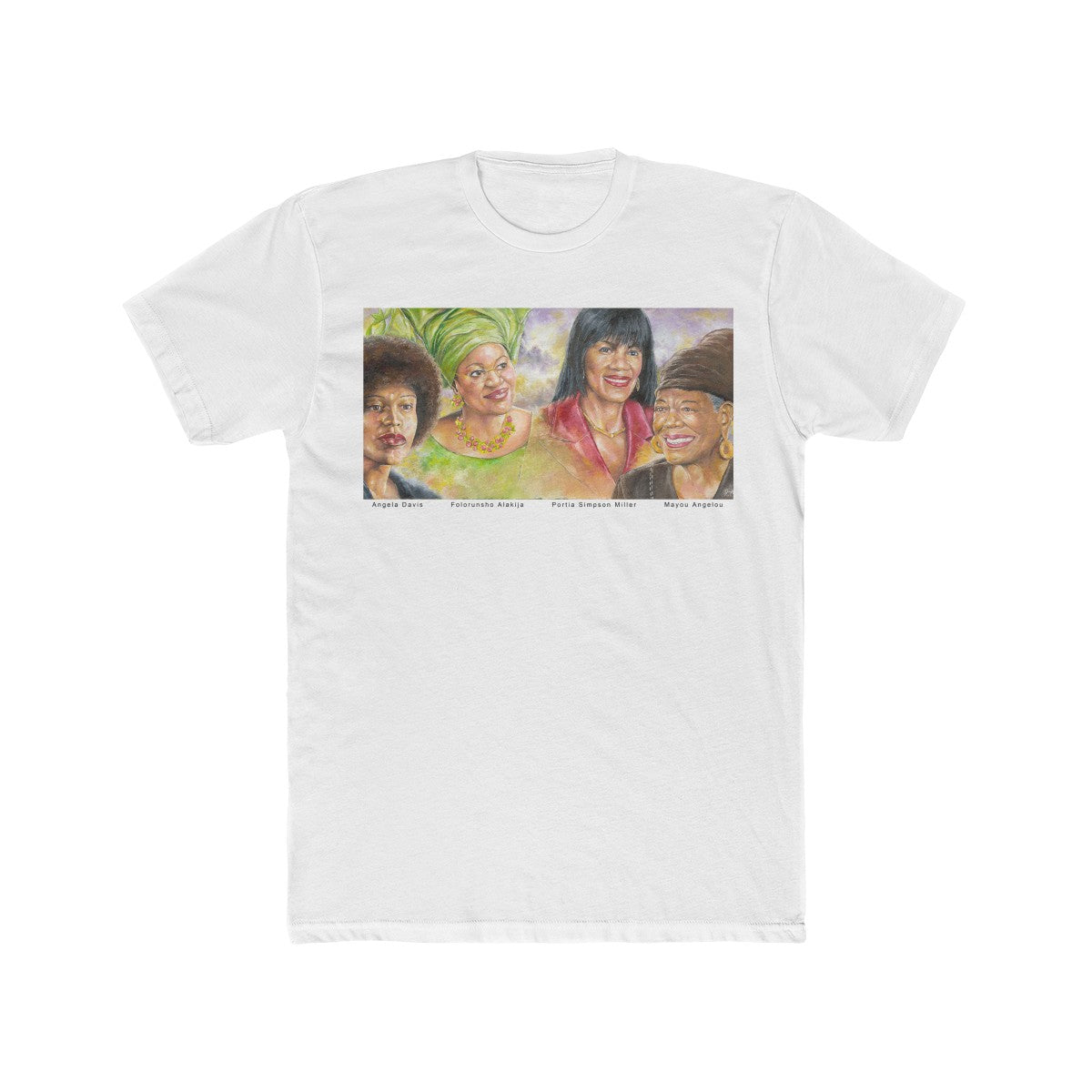 Men's Cotton Crew Tee: Powerful Women! - The LEGACY Collexion