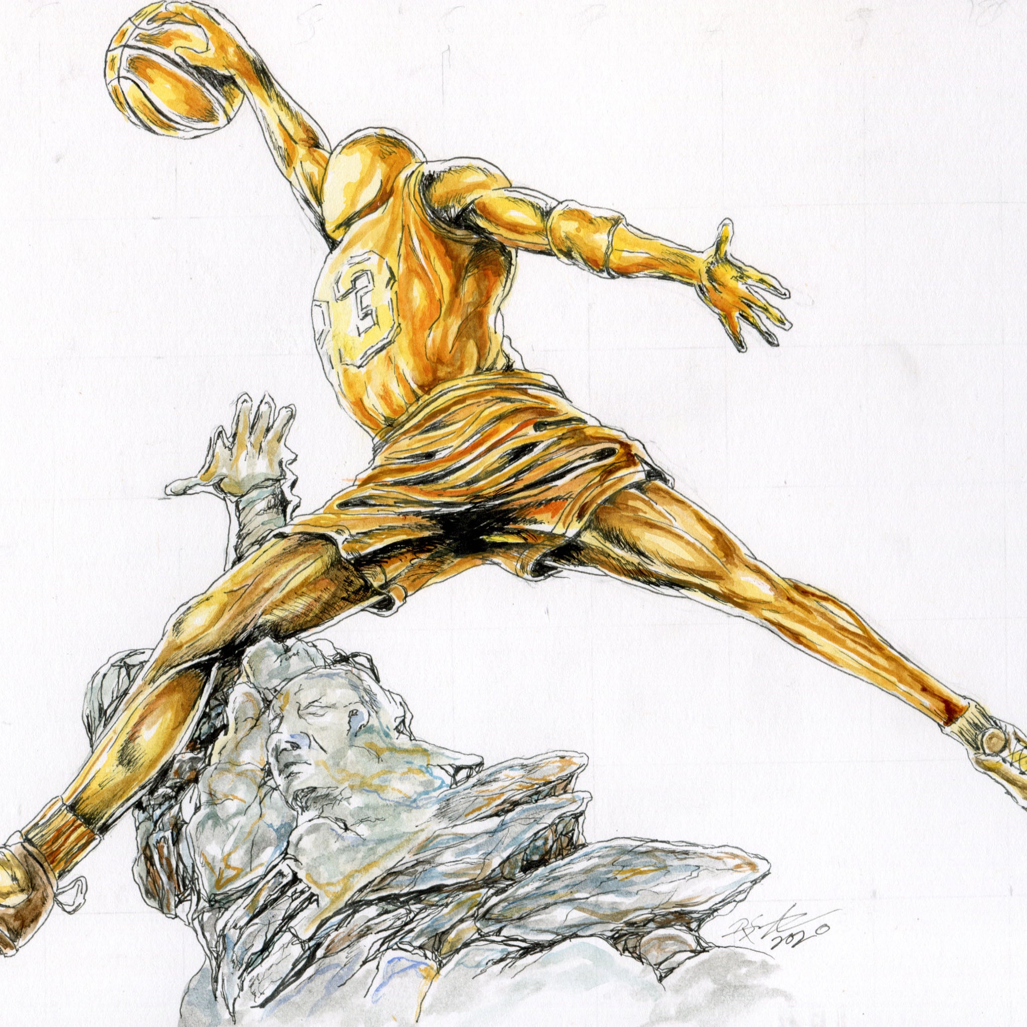 "Flight" in tribute to Michael Jordan - The LEGACY Collexion